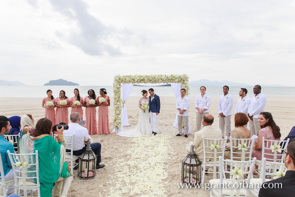 four seasons langkawi persian beach resort wedding