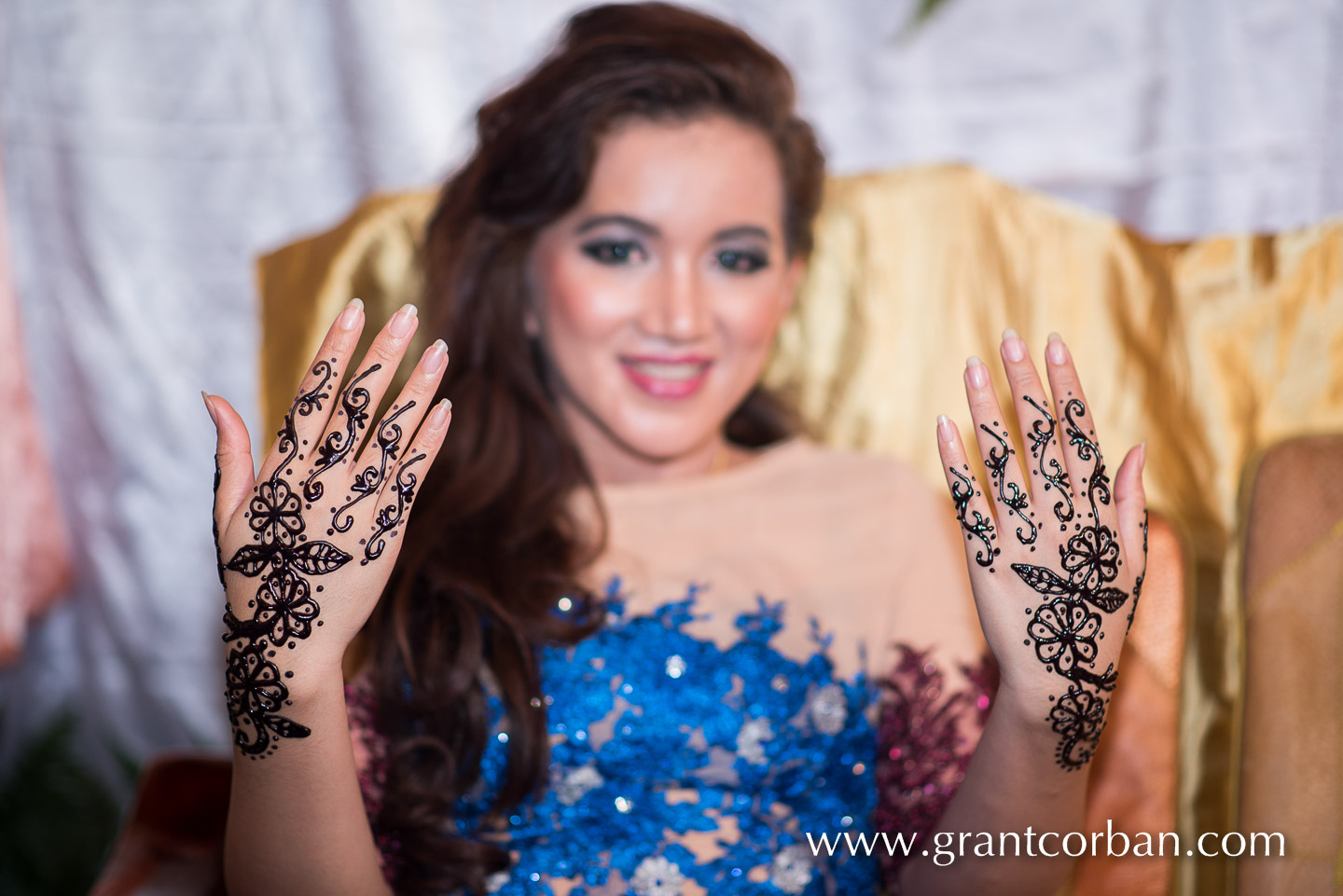 henna ceremony kunak sabah east malaysia wedding