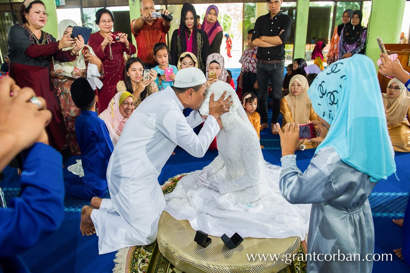 tawau east malaysia malay wedding in mosque