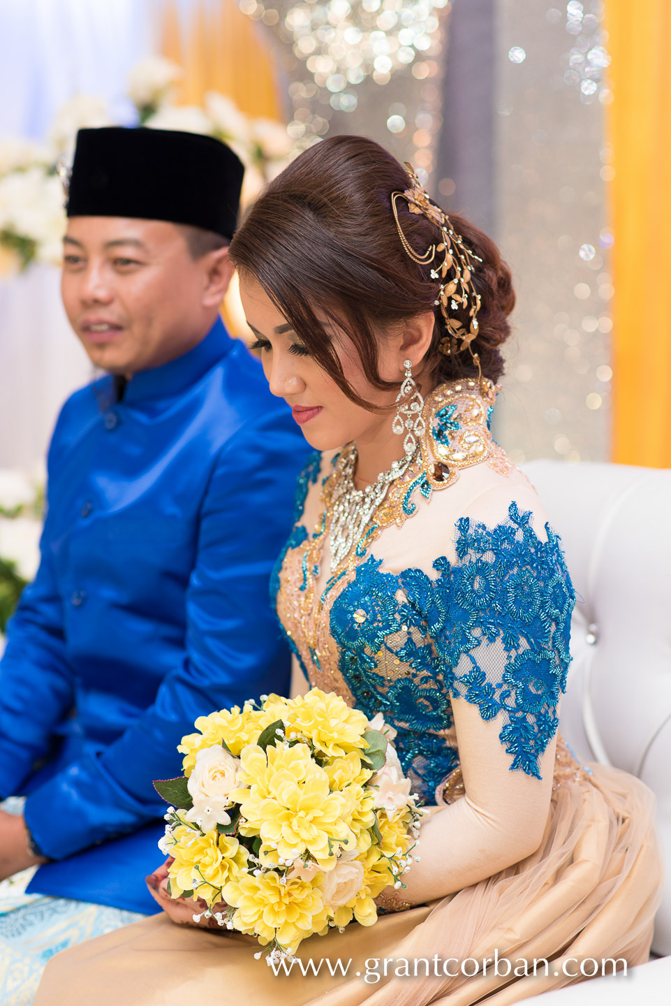 wedding Bersanding at promenade hotel tawau east malaysia grant corban