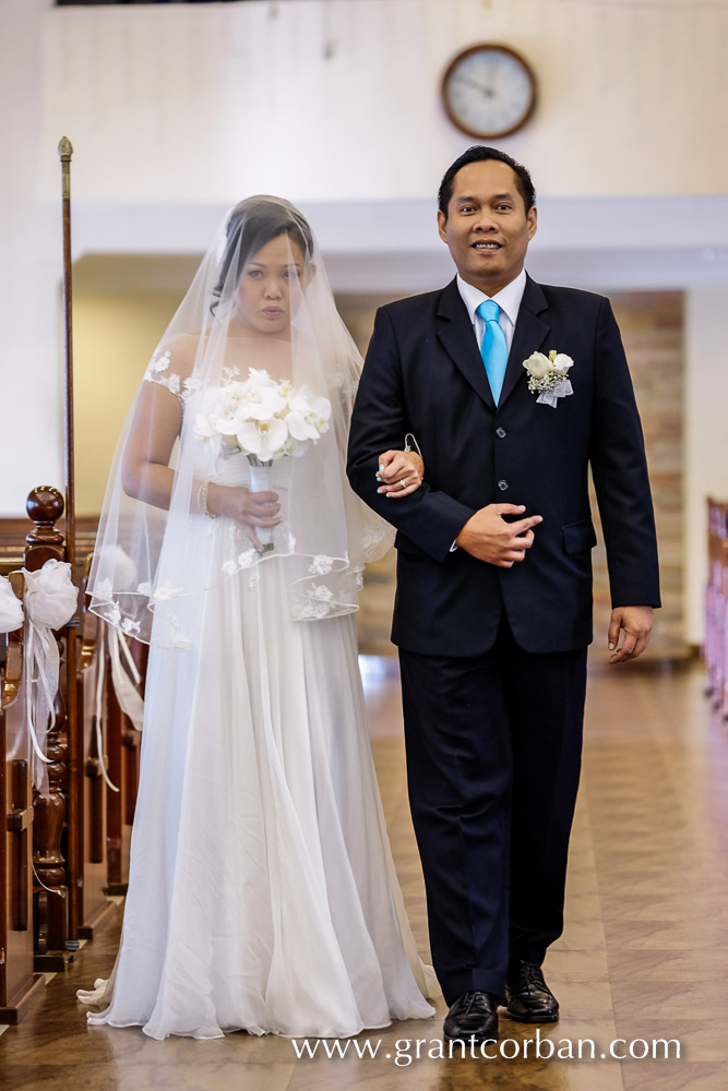 Wedding at Saint Barnabas Church in Klang