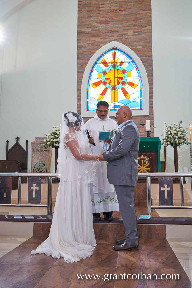 Wedding at Saint Barnabas Church in Klang