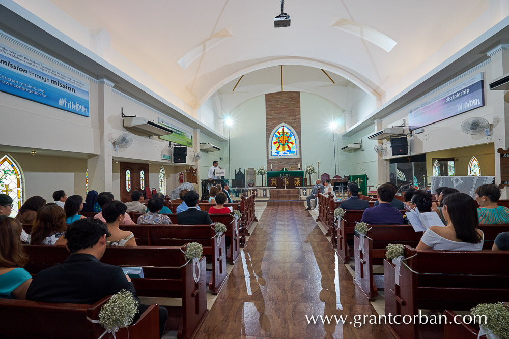 Wedding at Saint Barnabas Church in Klang