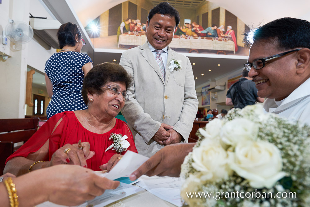 Wedding at Saint Barnabas Church in Klang