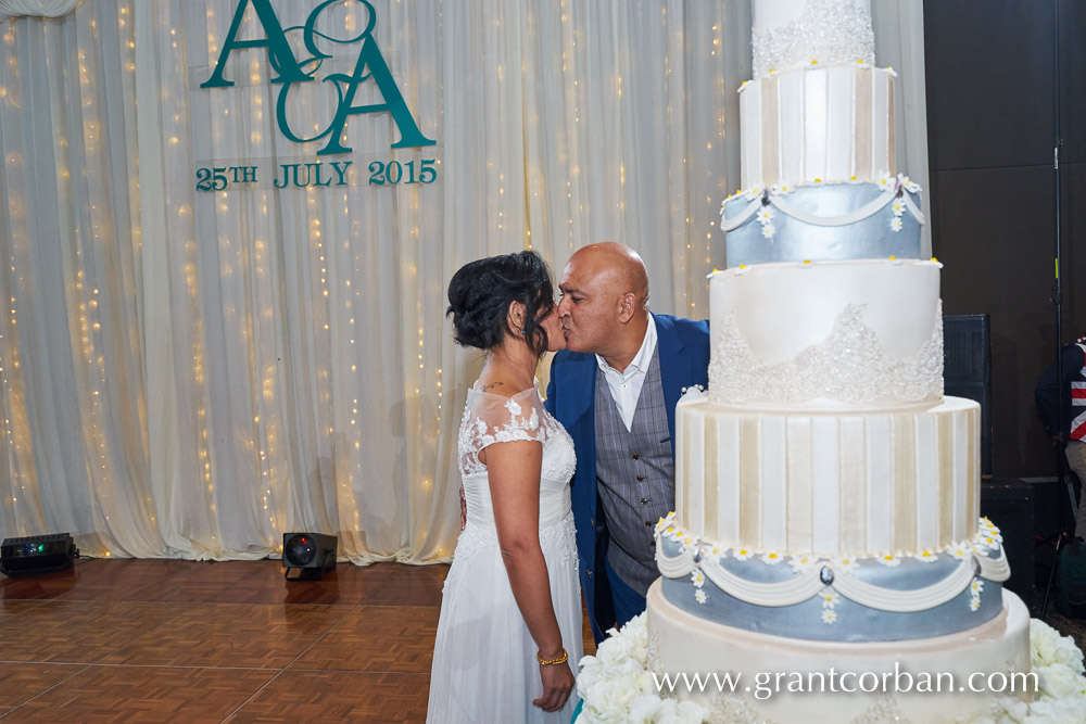 wedding cake at kl hilton sentral