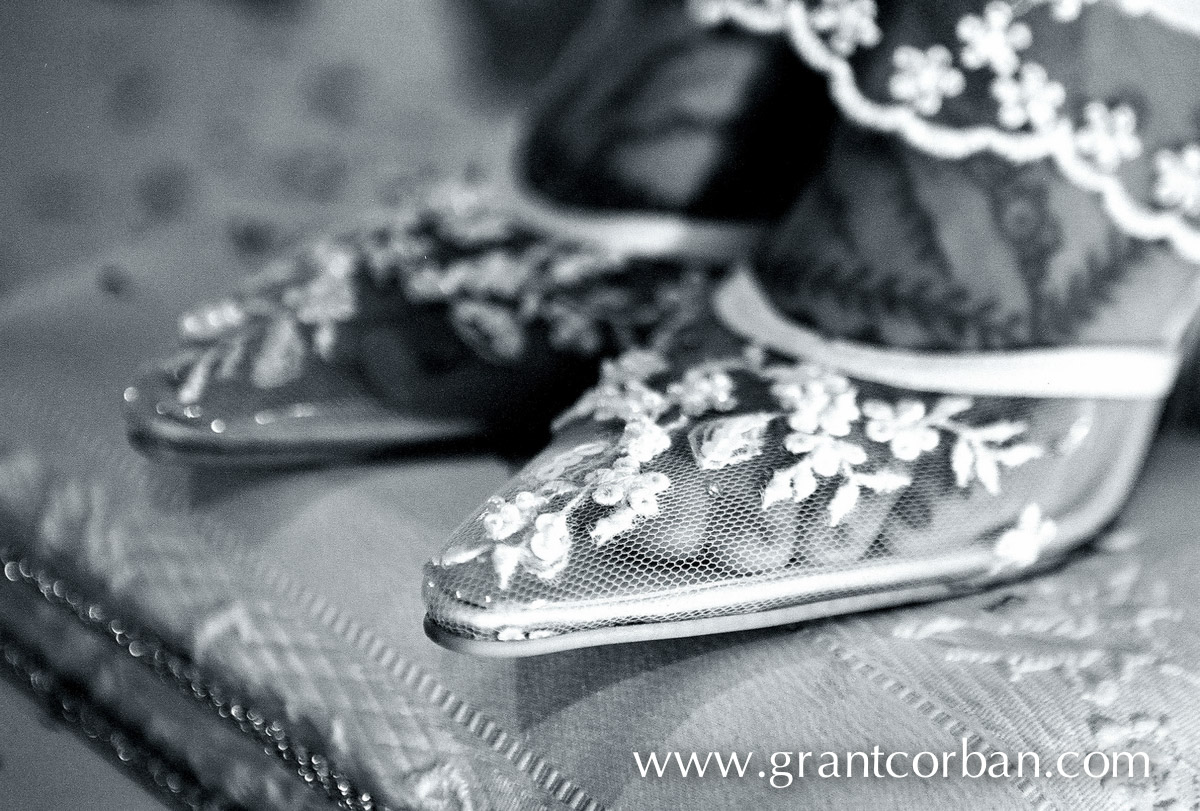 traditional malay wedding using black and white film in Kuala lumpur