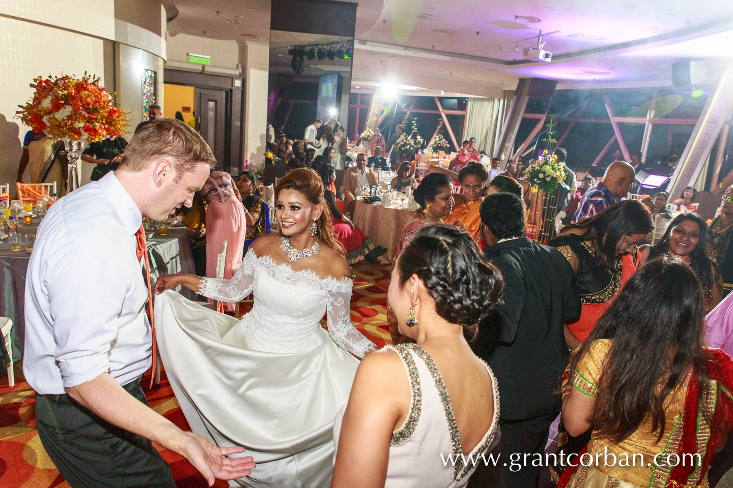 Dancing Menara KL wedding