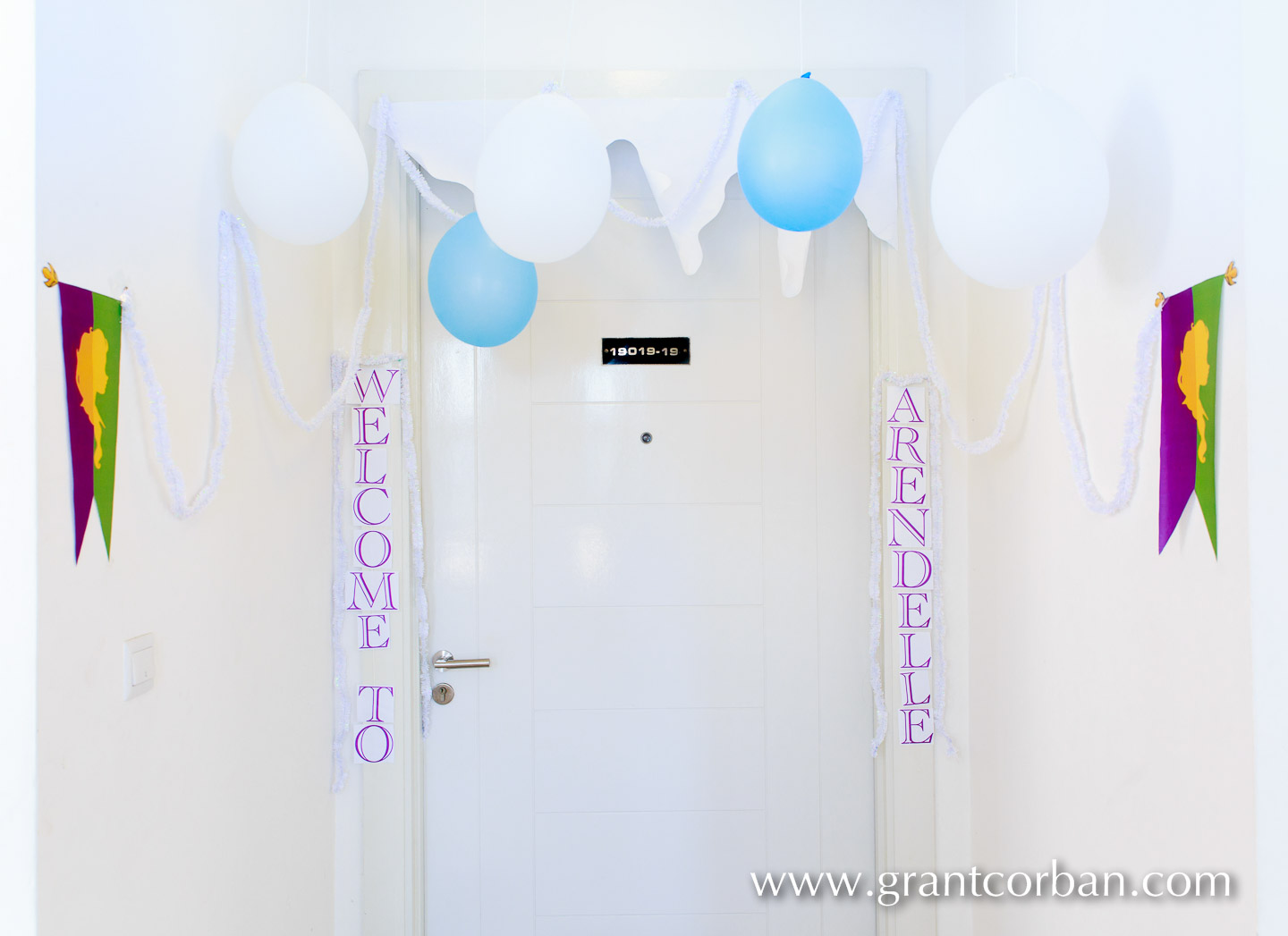 details of Frozen themed childrens birthday party