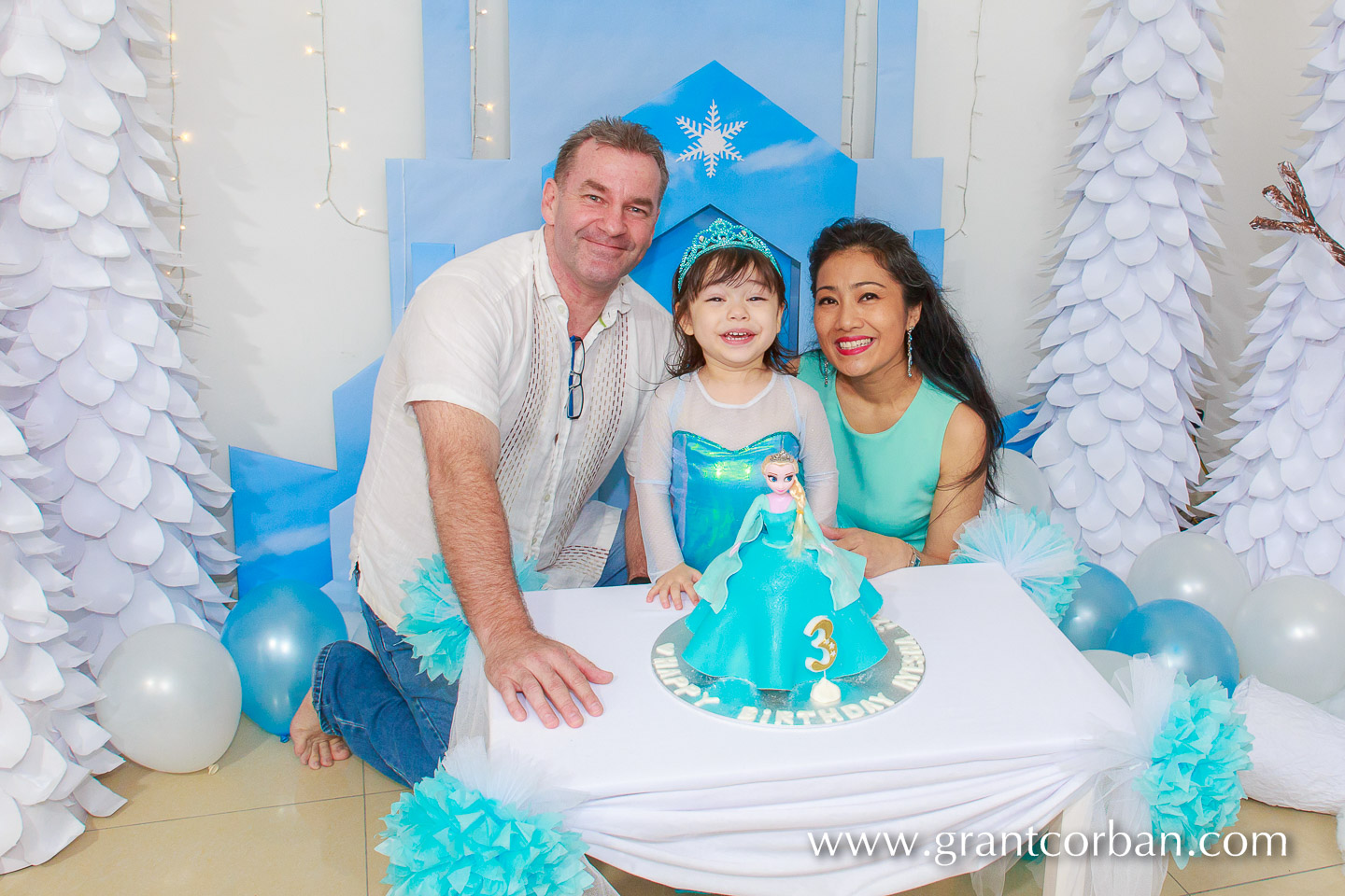 Princess Elsa Birthday Cake