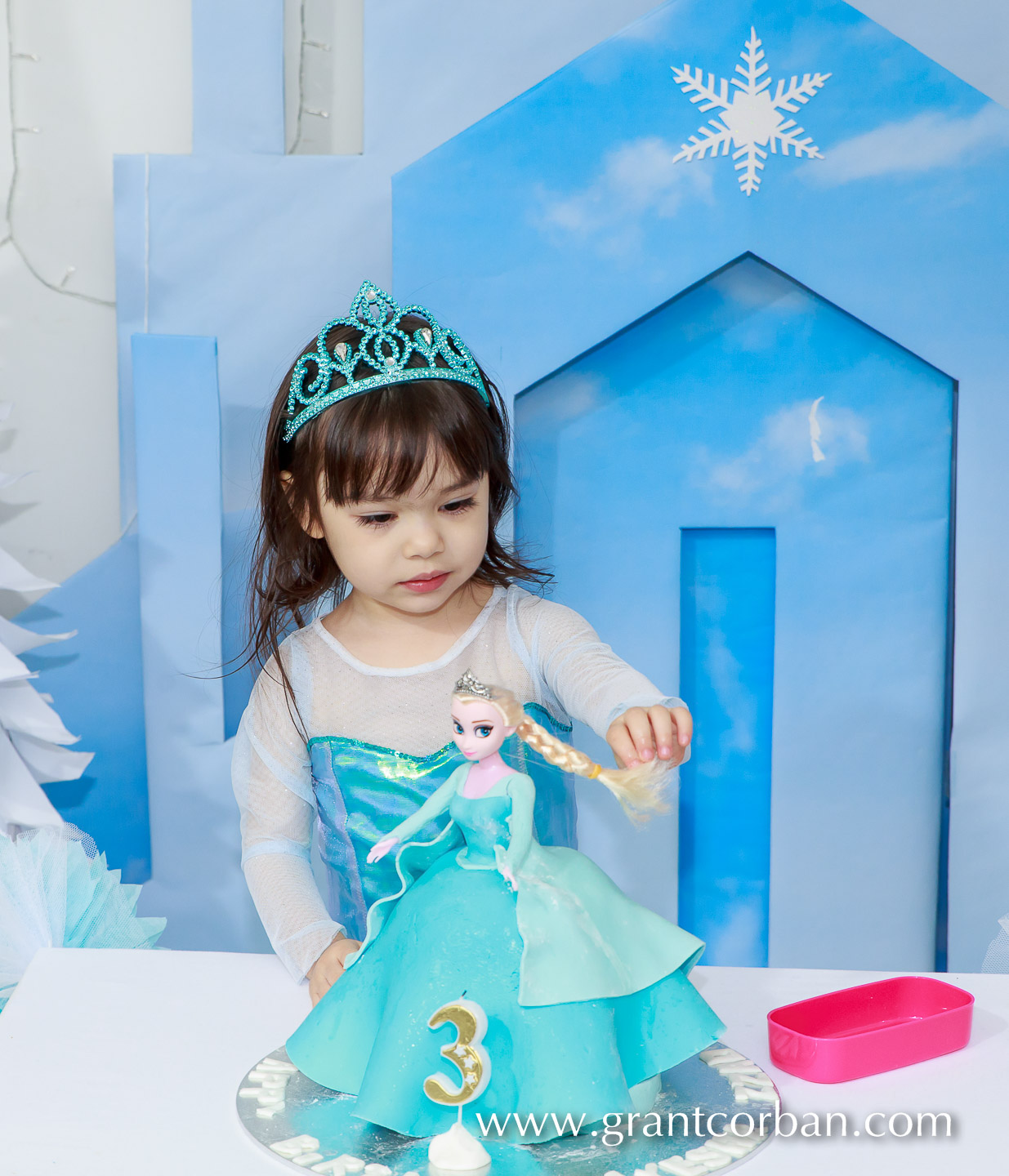 Princess Elsa Birthday Cake