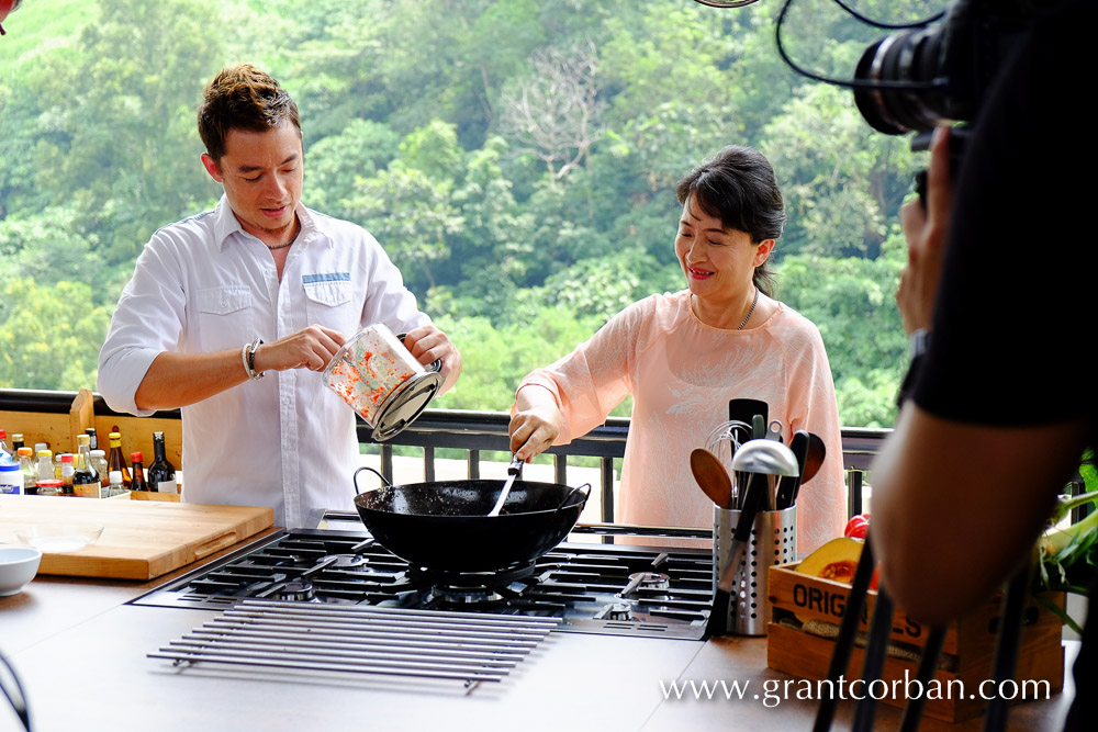 fuji x-t1 family kitchen sherson lian asian food channel TV set
