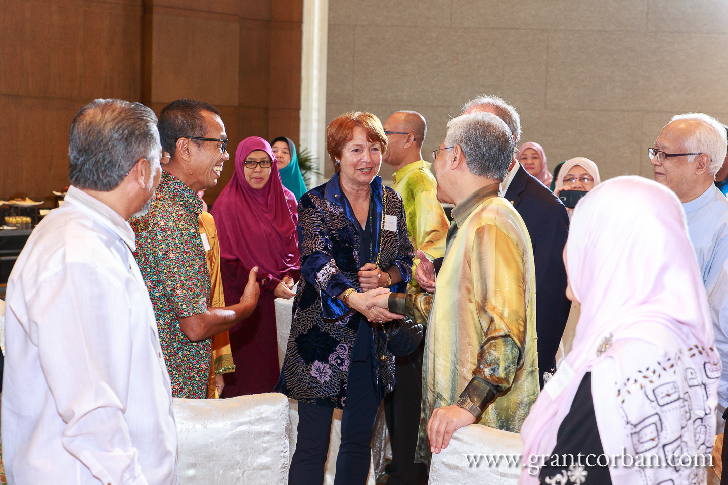 Steven Kaplan and YB Idris Jusoh