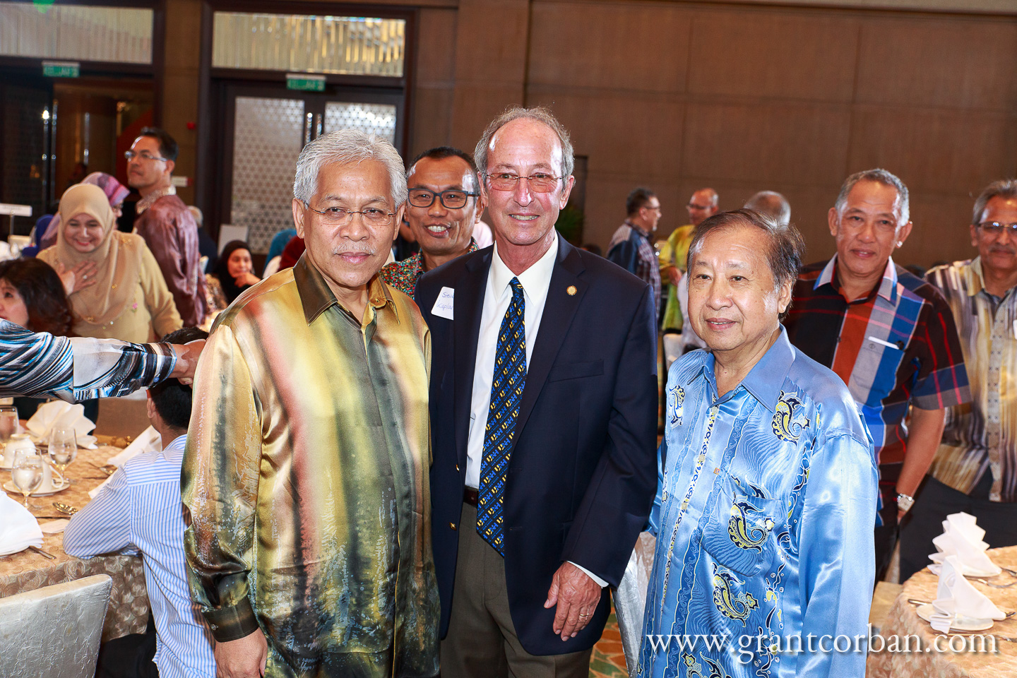 Steven Kaplan and YB Idris Jusoh