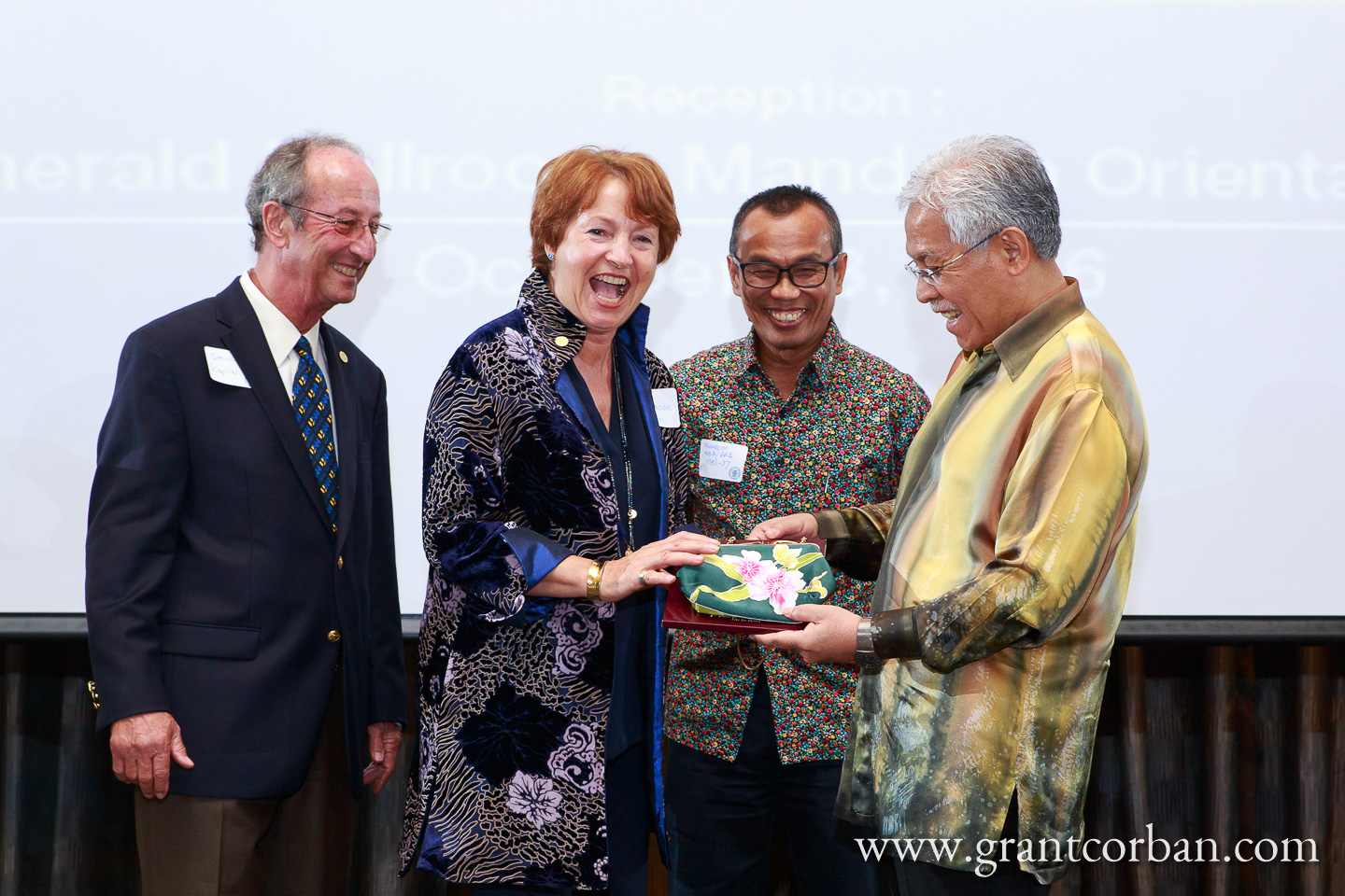 Steven Kaplan and YB Idris Jusoh