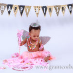 baby birthday cake smash studio